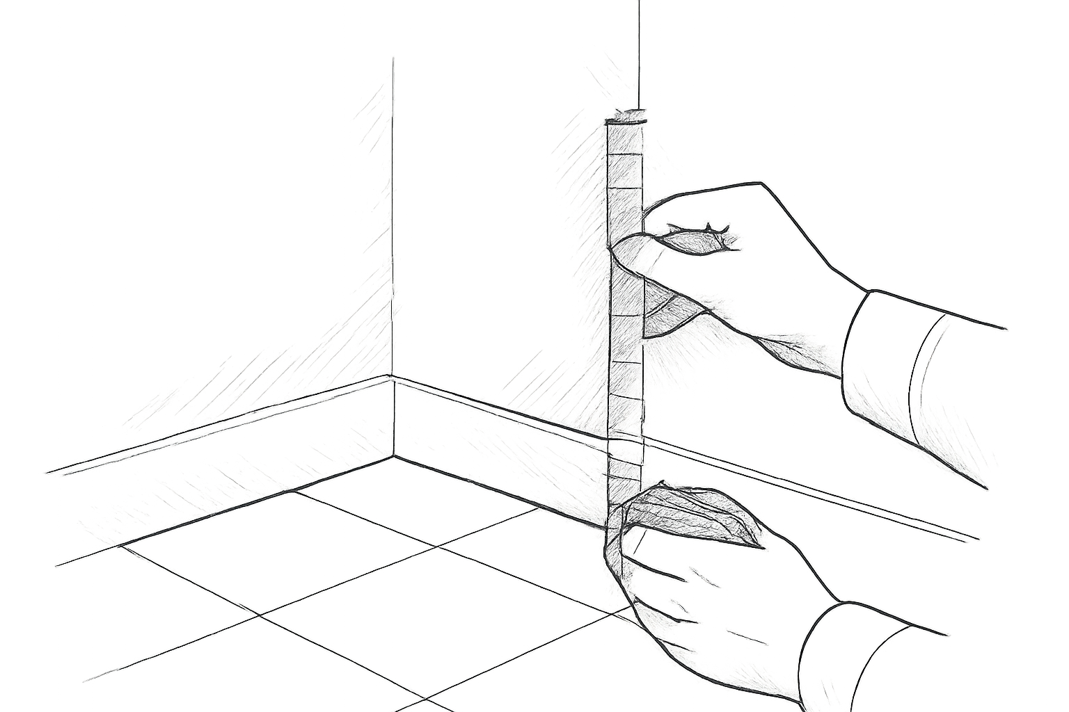 angle rentrant carrelage
