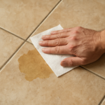 Comment enlever une tache d’urine ancienne sur du carrelage