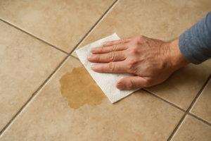 Comment enlever une tache d’urine ancienne sur du carrelage