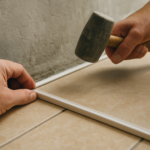 Couvre-joint baguette de finition carrelage après pose : le guide complet pour choisir et bien poser