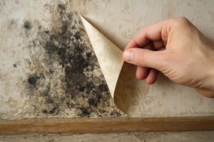 Moisissure sous le papier peint : causes, solutions et comment l’éliminer définitivement