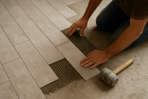 Pose carrelage 1/3 2/3 : le guide complet pour une pose décalée tendance et durable