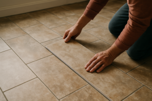 Sol stratifié imitation carrelage : le choix malin pour un sol chaleureux et facile à poser