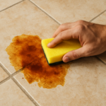 Tache acide sur carrelage : comment l’éliminer efficacement sans abîmer votre sol